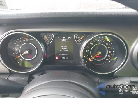 2022 Jeep Wrangler Unlimited Sport 4X4 z USA, uszkodzony, nr VIN 1C4HJXDG2NW116921